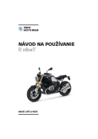 BMW R nineT - Navod na pouzivanie SK 2022 